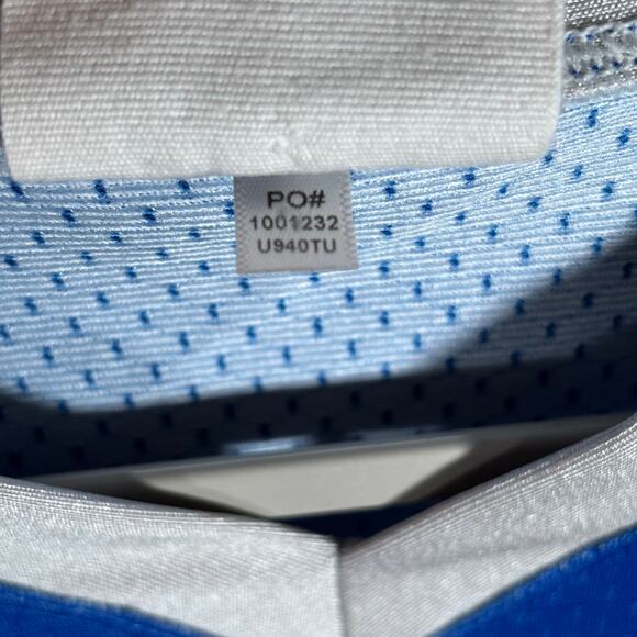 Vintage Champion Jersey Shirt Y2K King of Sweatshirts Blue Red Sz Medium - Picture 7 of 7